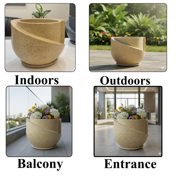 big ceramic pots for indoor plants