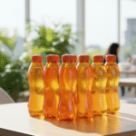 plastic fridge bottle set of 6